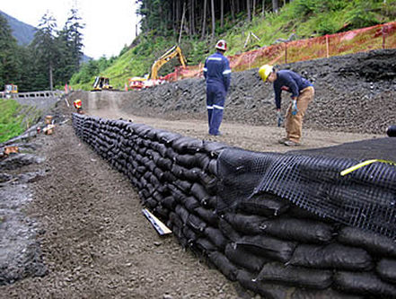 Construction of the MSE Wall