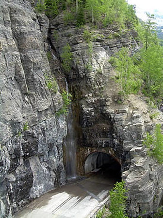 West Tunnel Portal and Rock Slopes